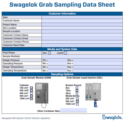 Grab Sample Data Sheet Pic-1 Grab Sample Data Sheet Pic-1