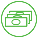 MoneyPaper_OutlineCircle_Green369