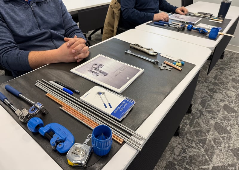 Tube training tables